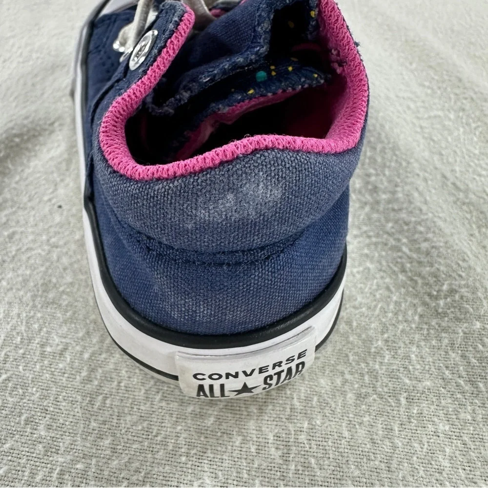 Converse All Star Blue/Pink Toddler Shoes Size 5